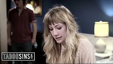 Blonde Babe Hooks Up with Her Stepcousin in Taboo Scene