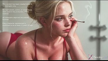 Busty Girlfriend Hooks Up in Gym Shower Fantasy