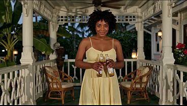 POV Ebony Naika Gets Naked on Caribbean Veranda