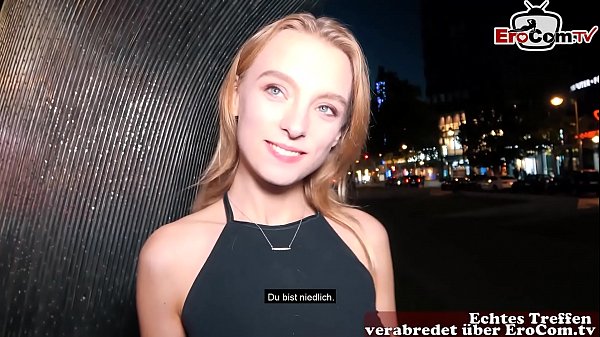 Junge Studentin macht Blinddate casting und versteht kein deutsch – Usertreffen