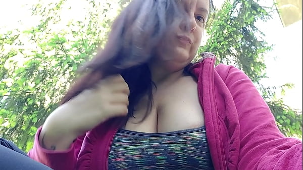 Risk in a public garden smoking a nice cigarette are you ready?